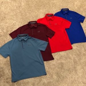 Men Under Armor Golf Shirts